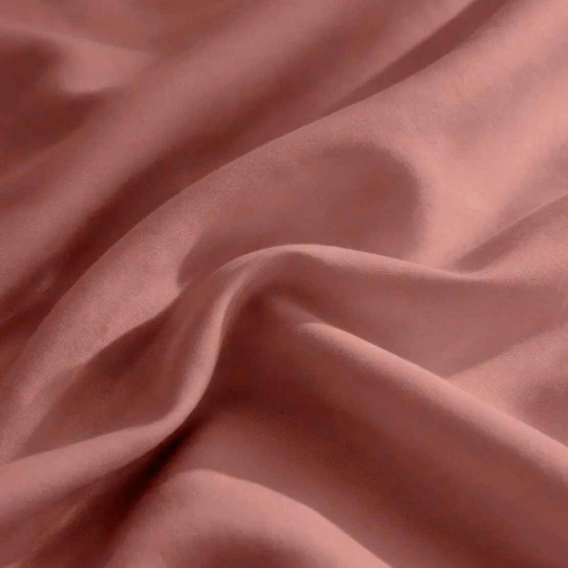 3S. x TertioDrap plat coton - Vieux Rose