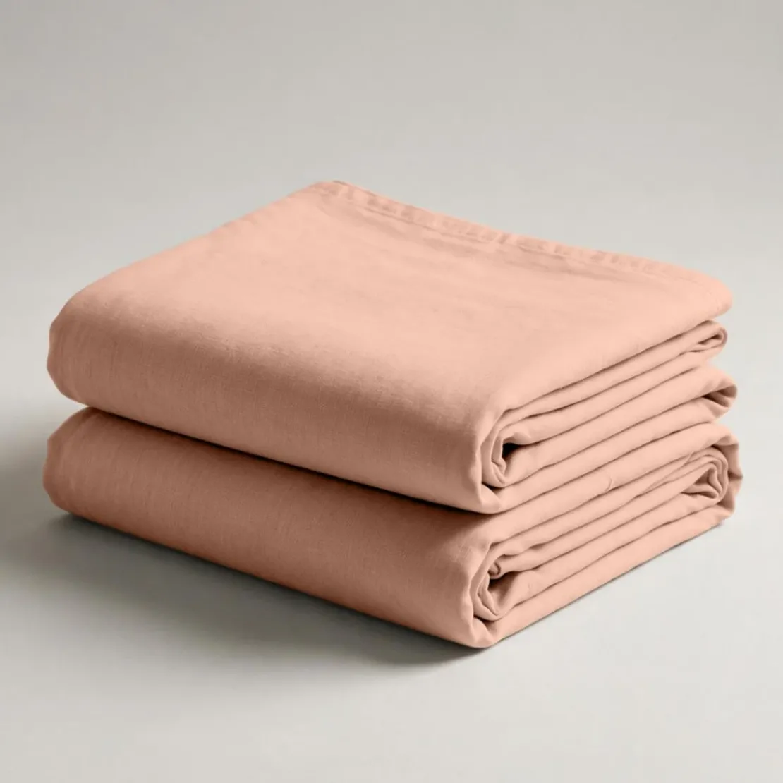 3S. x TertioDrap plat percale de coton - Rose - Blossom