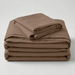 3S. x TertioHousse de couette coton - Taupe