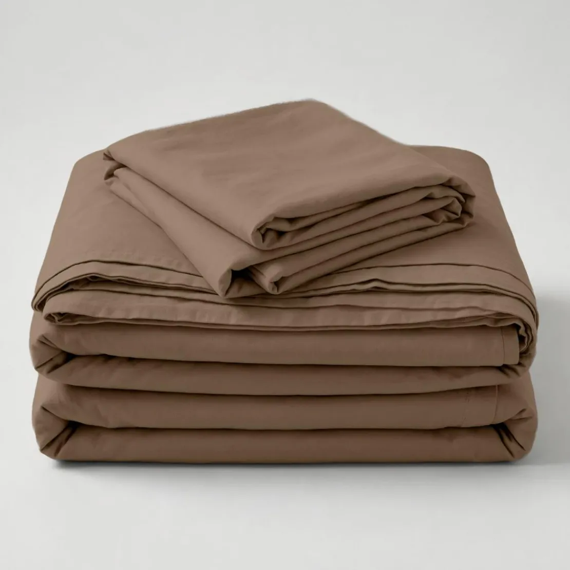 3S. x TertioHousse de couette coton - Taupe
