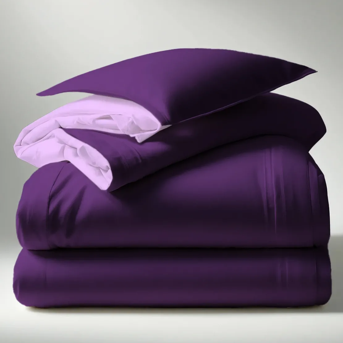 3S. x TertioHousse de couette coton - Violet / Lila