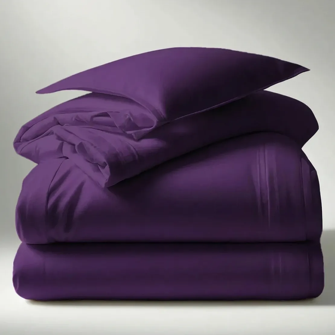 3S. x TertioHousse de couette coton - Violet