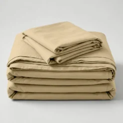 3S. x TertioHousse de couette coton - Beige - Ficelle