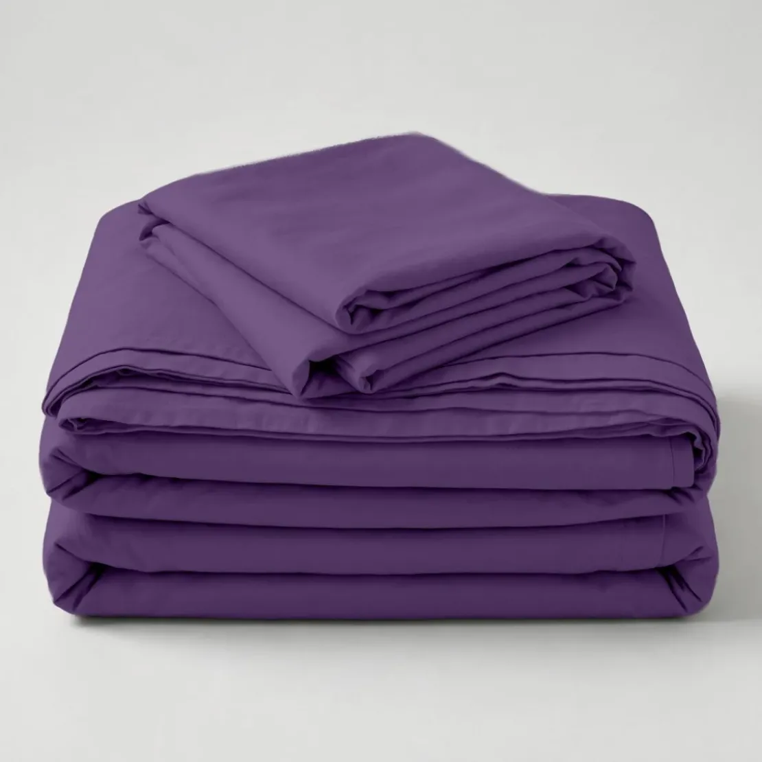 3S. x TertioHousse de couette percale coton - Violet