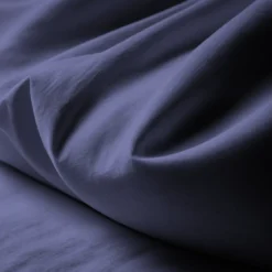 3S. x TertioHousse de couette percale de coton - Bleu - Indigo