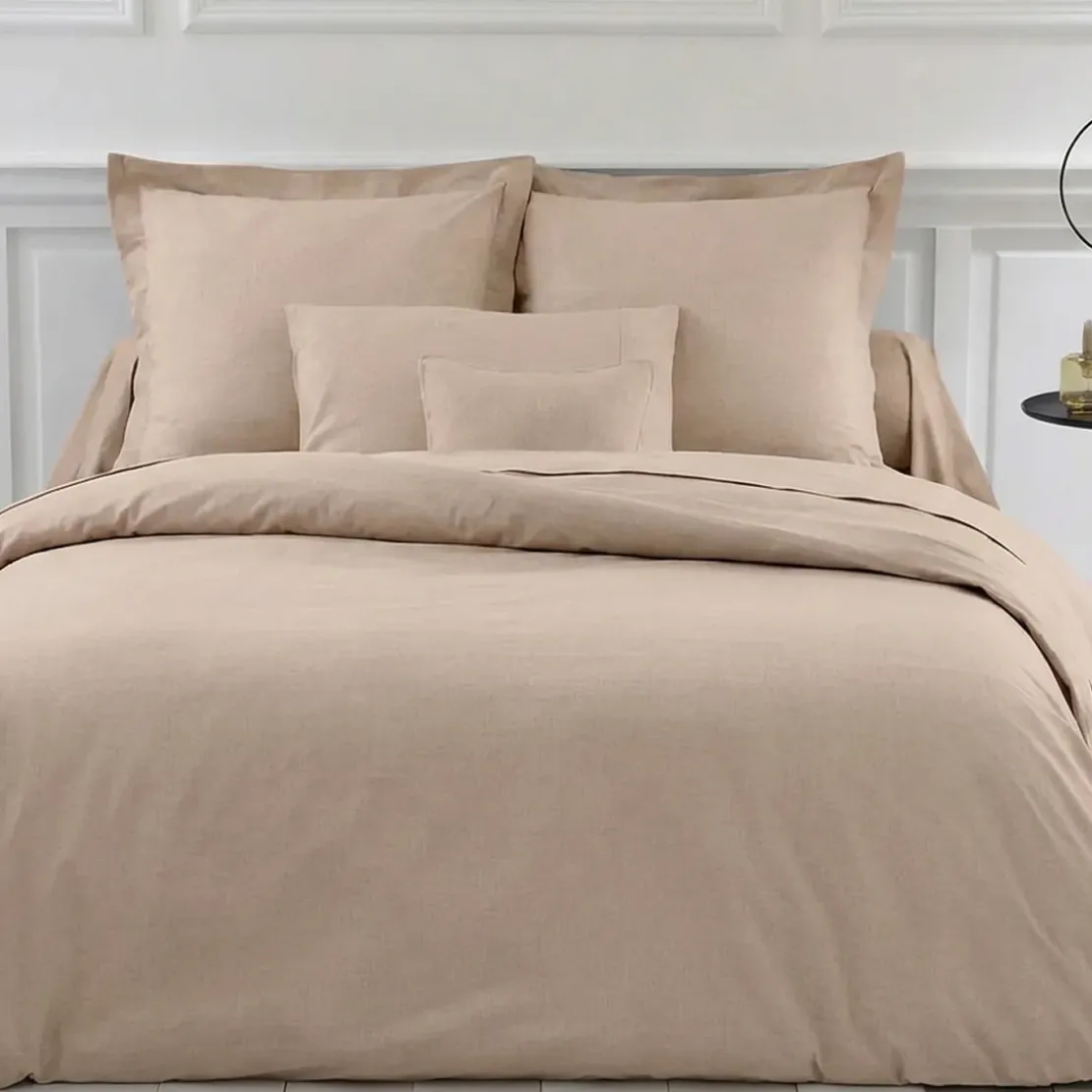 3S. x TertioHousse de couette polycoton - Beige - Ficelle