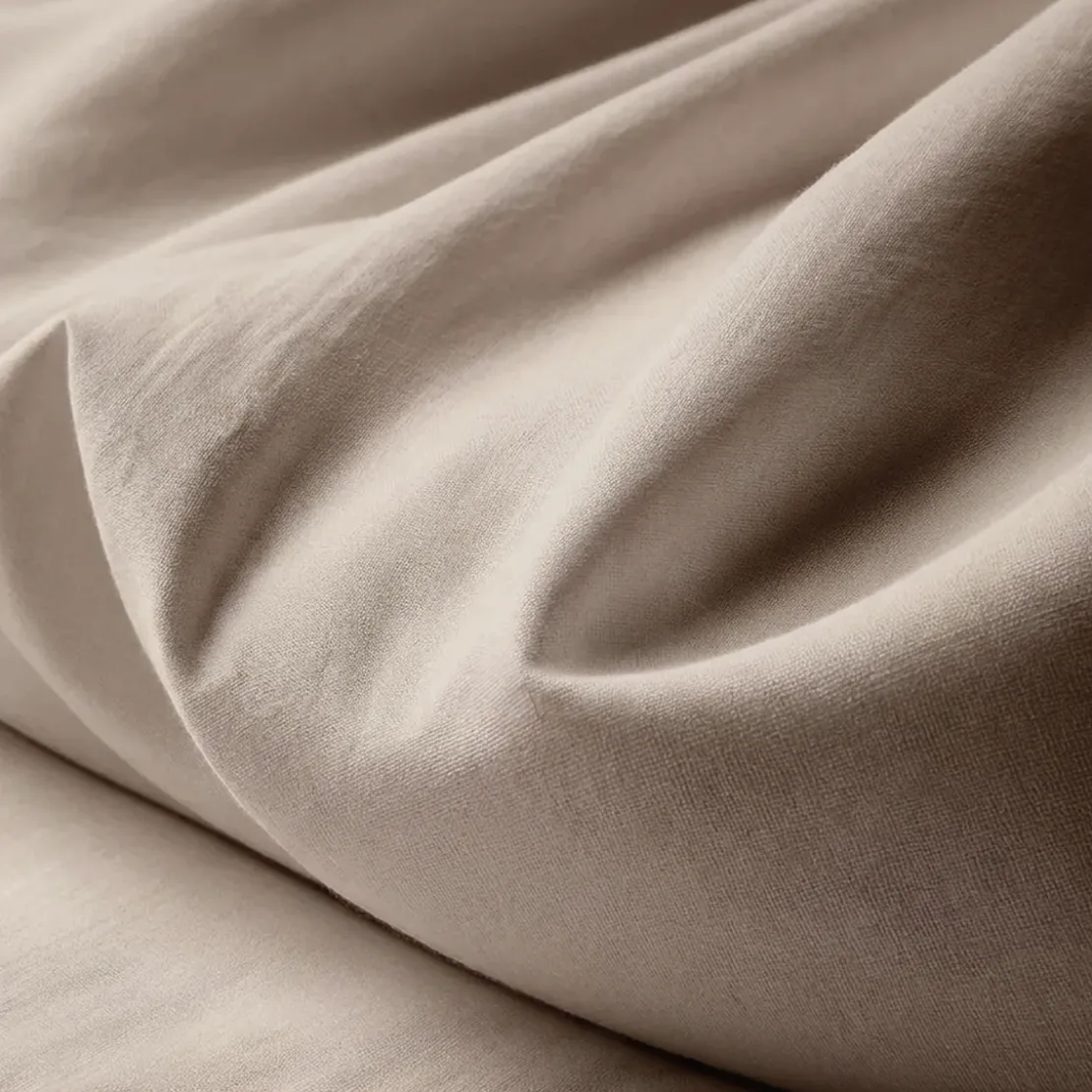 3S. x TertioHousse de couette polycoton - Beige - Ficelle