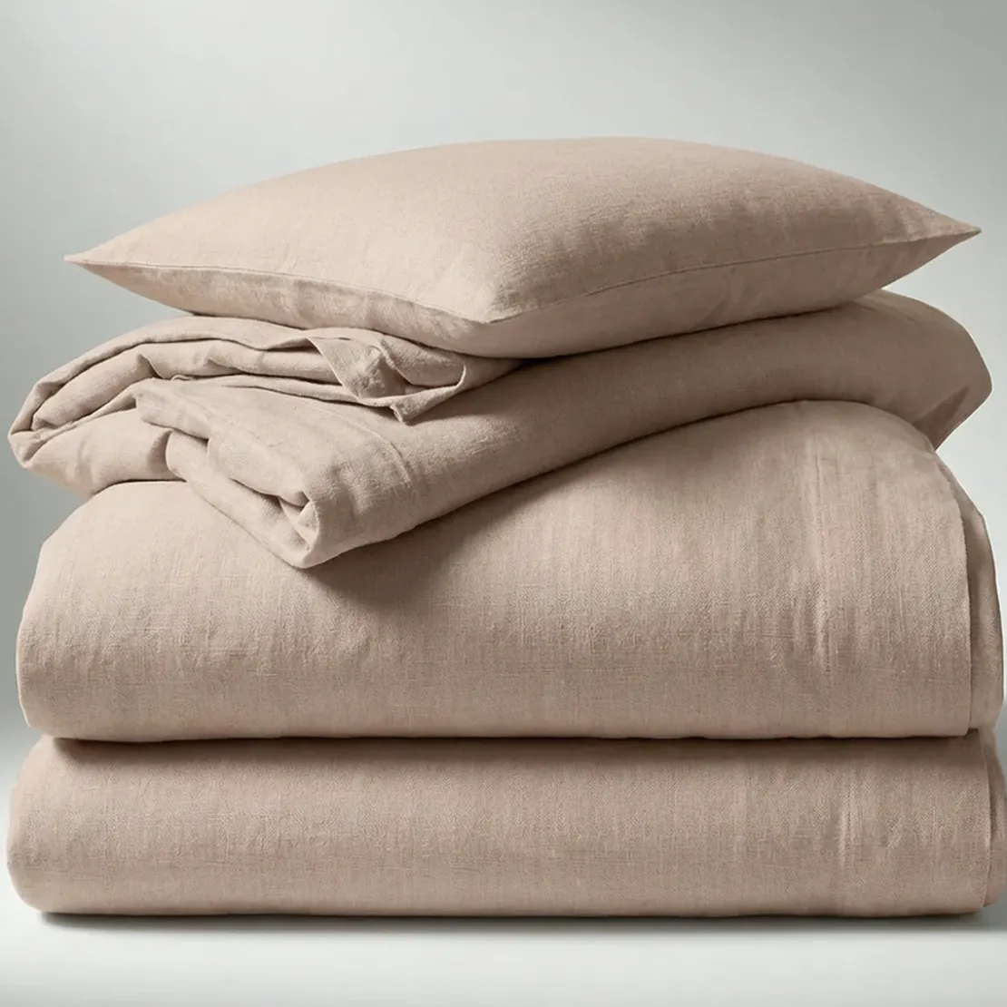 3S. x TertioHousse de couette polycoton - Beige - Ficelle