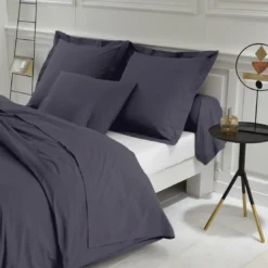 3S. x TertioHousse de couette polycoton - Gris - Anthracite