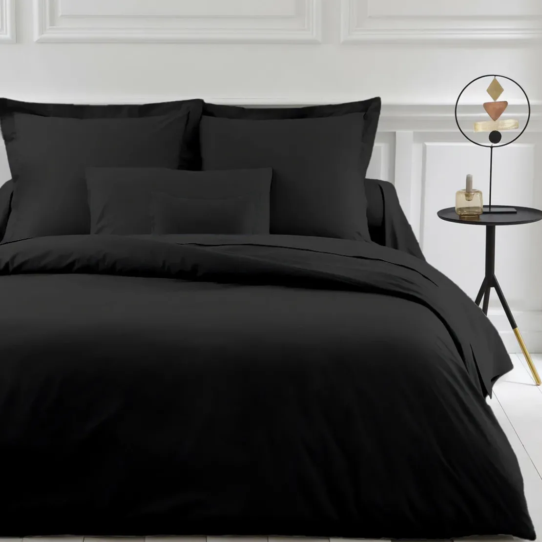 3S. x TertioHousse de couette polycoton - Noir