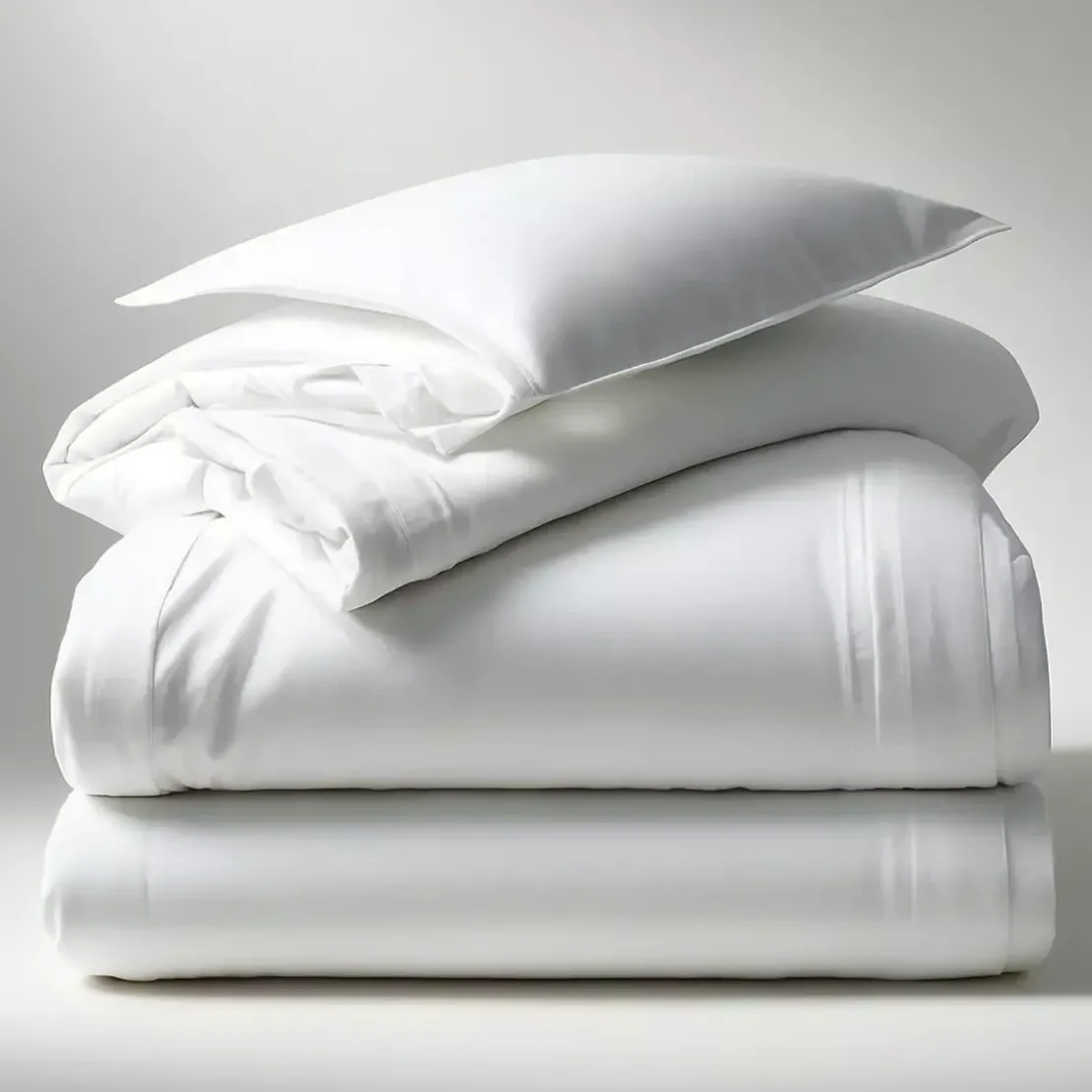 3S. x TertioHousse de couette polycoton - Blanc