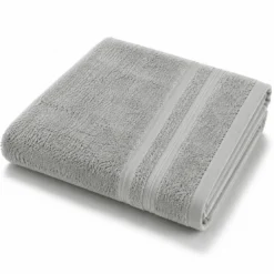 3S. x TertioMaxi drap de bain en coton éponge 600 gm² - gris perle