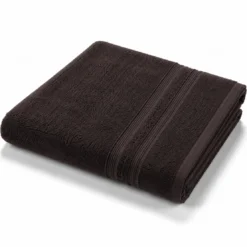 3S. x TertioMaxi drap de bain en coton éponge 600 gm² - chocolat