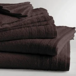 3S. x TertioMaxi drap de bain en coton éponge 600 gm² - chocolat