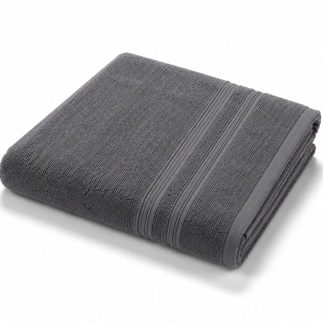 3S. x TertioMaxi drap de bain en coton éponge 600 gm² - anthracite