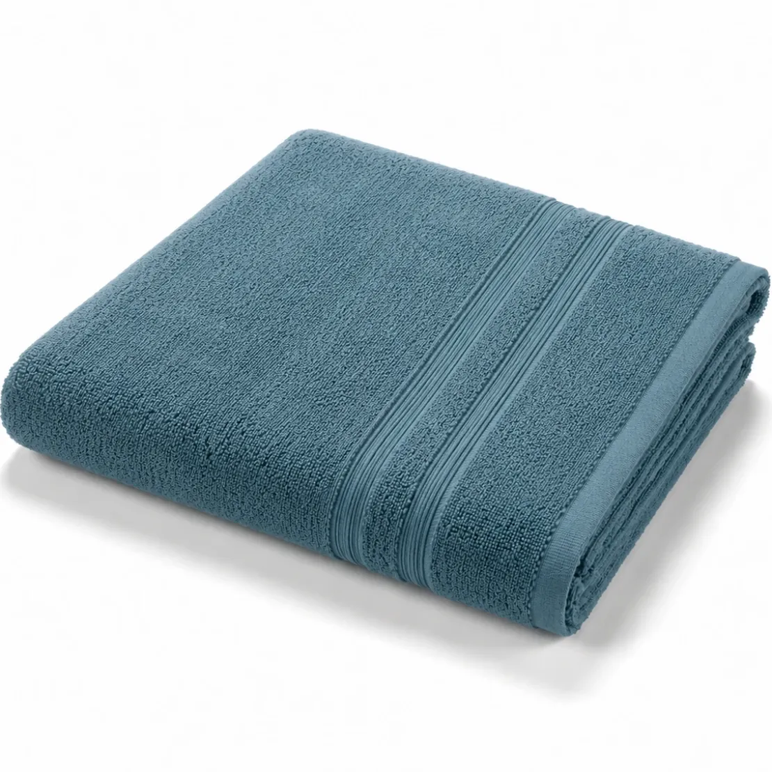 3S. x TertioMaxi drap de bain en coton éponge 600 gm² - bleu orage