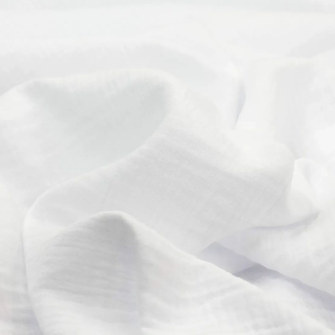 3S. x TertioParure Gaze de coton - Blanc