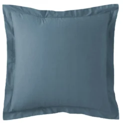 3S. x TertioTaie d'oreiller gaze de coton - Bleu - Orage