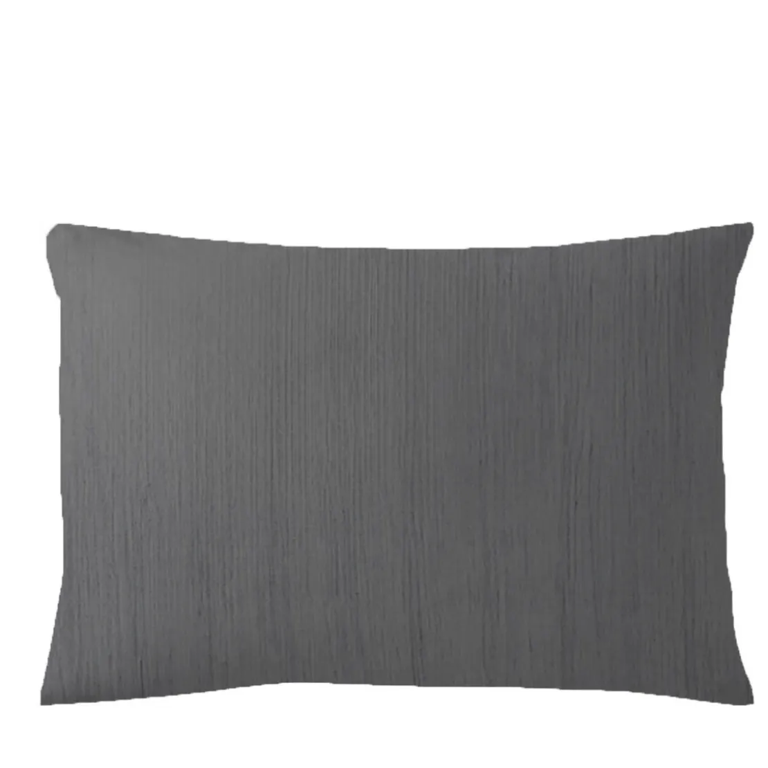 3S. x TertioTaie d'oreiller gaze de coton - Gris - Anthracite