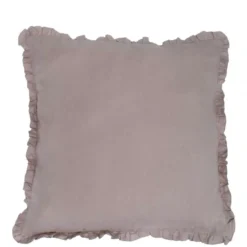 3S. x TertioTaie d'oreiller lin lavé TERTIO® - taupe