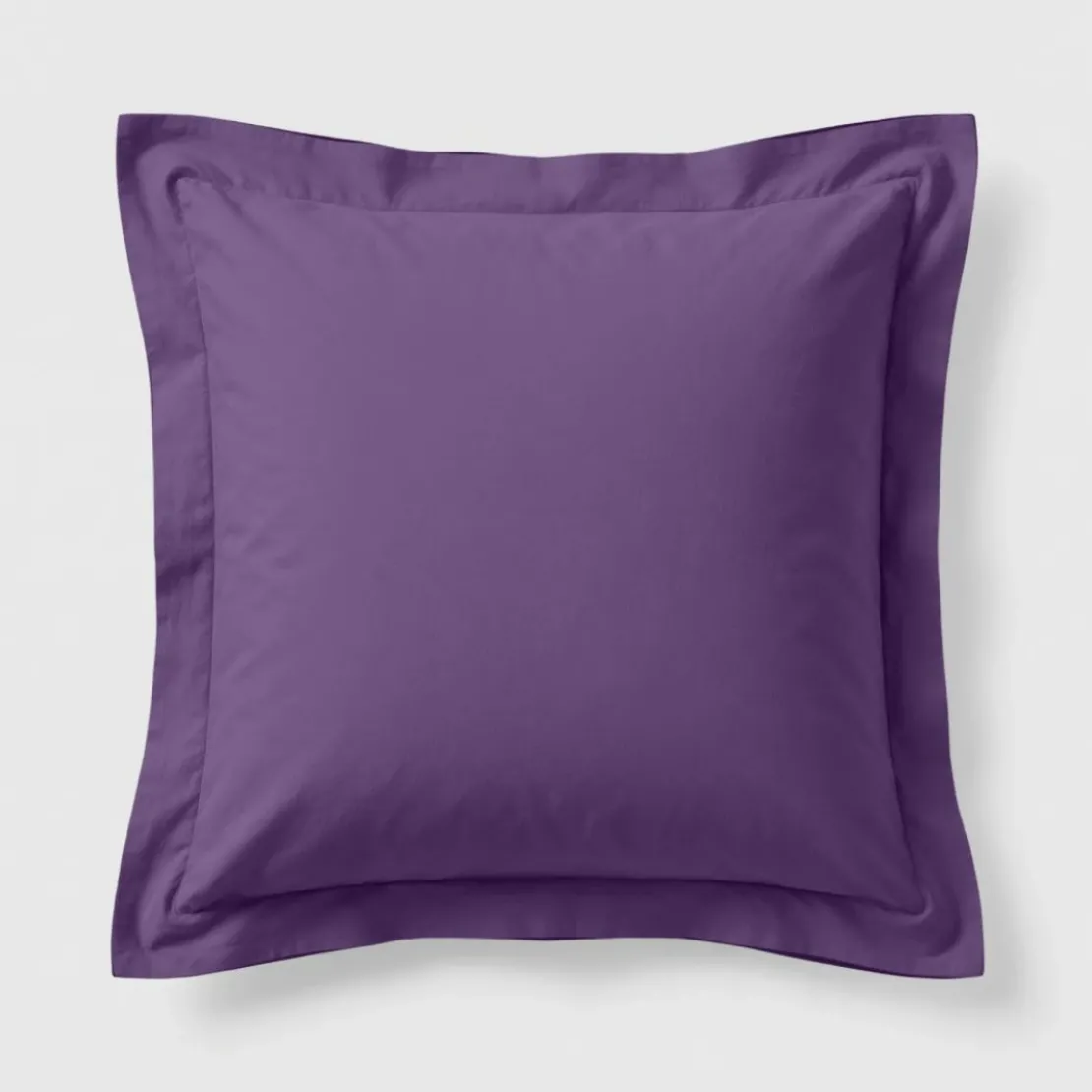 3S. x TertioTaie d'oreiller ou de traversin en percale de coton - Violet