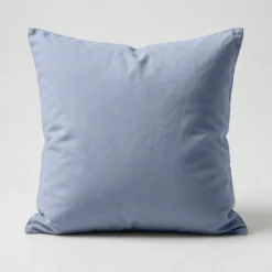 3S. x TertioTaie d'oreiller ou de traversin en percale de coton - Bleu - Ciel
