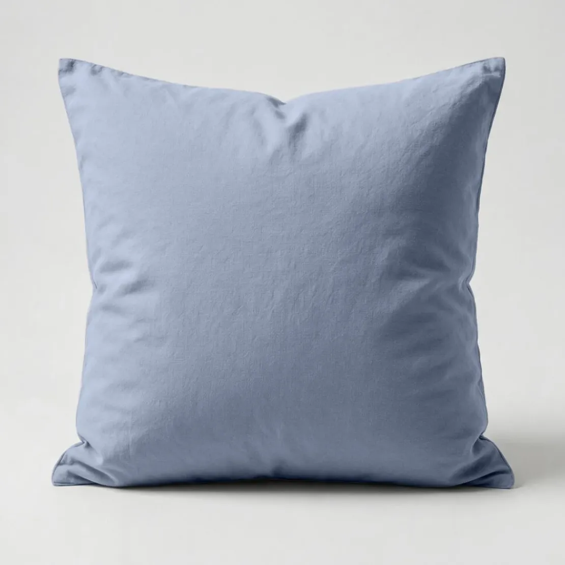 3S. x TertioTaie d'oreiller ou de traversin en percale de coton - Bleu - Ciel