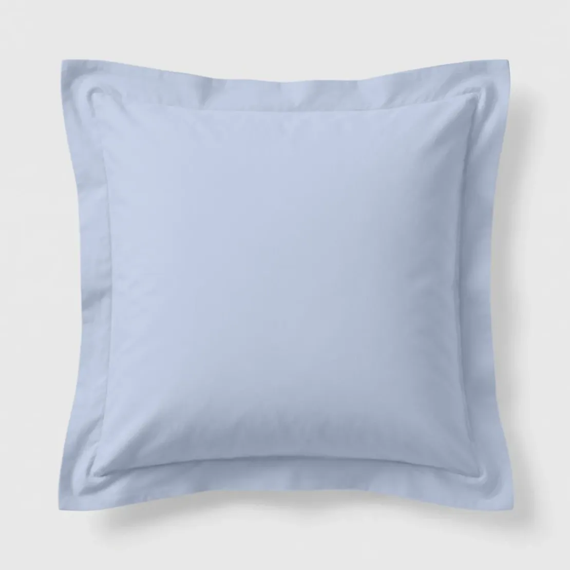 3S. x TertioTaie d'oreiller ou de traversin en percale de coton - Bleu - Ciel