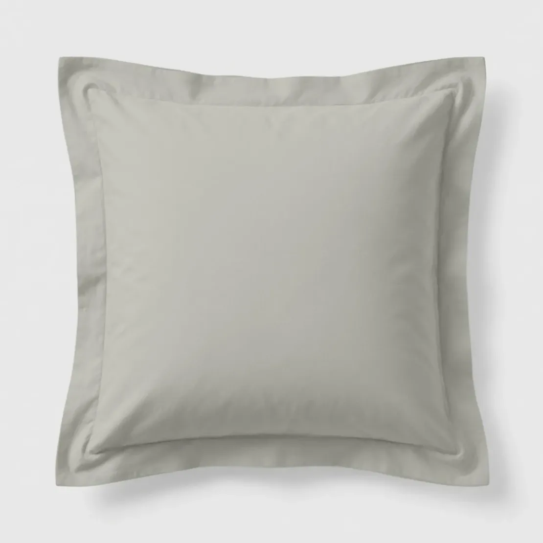 3S. x TertioTaie d'oreiller ou de traversin en percale de coton - Gris - Perle