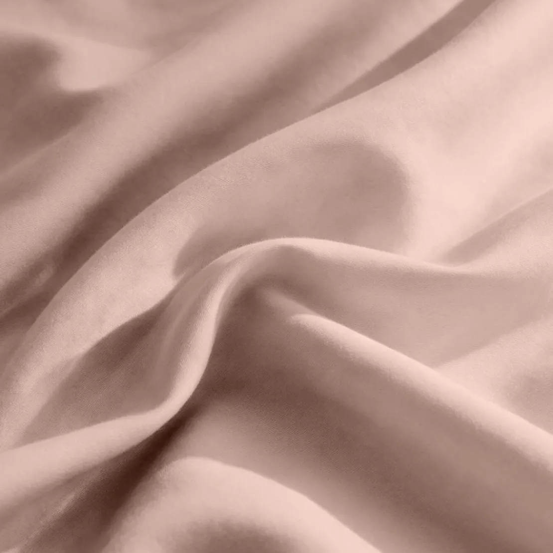 3S. x TertioTaie d'oreiller ou de traversin en percale de coton - Beige - Rosé