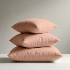 3S. x TertioTaie d'oreiller ou de traversin en percale de coton - Rose - Blossom