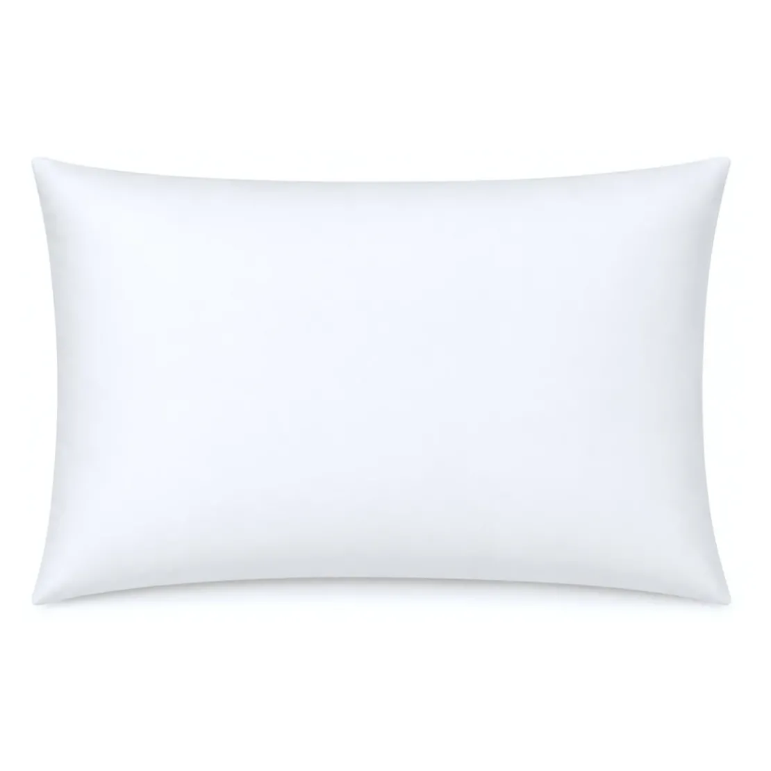 3S. x TertioTaie d'oreiller ou de traversin satin de coton 2 faces uni / rayé - Blanc