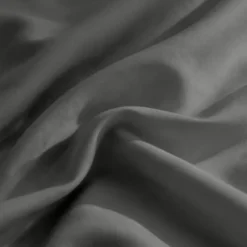 3S. x TertioTaie d'oreiller ou de traversin en percale de coton - Gris - Anthracite