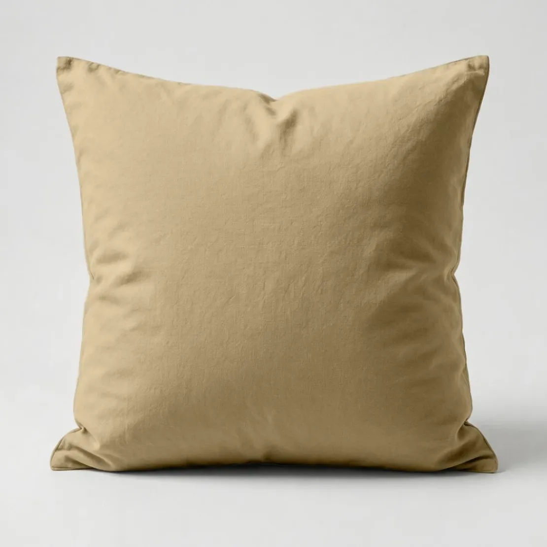3S. x TertioTaie d'oreiller ou de traversin en percale de coton - Beige - Ficelle