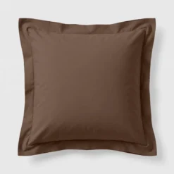 3S. x TertioTaie d'oreiller ou taie de traversin coton - Marron - Chocolat