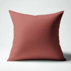 3S. x TertioTaie d'oreiller ou Taie de traversin polycoton - Terracotta