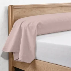 3S. x TertioTaie d'oreiller ou taie de traversin coton - Beige - Rosé