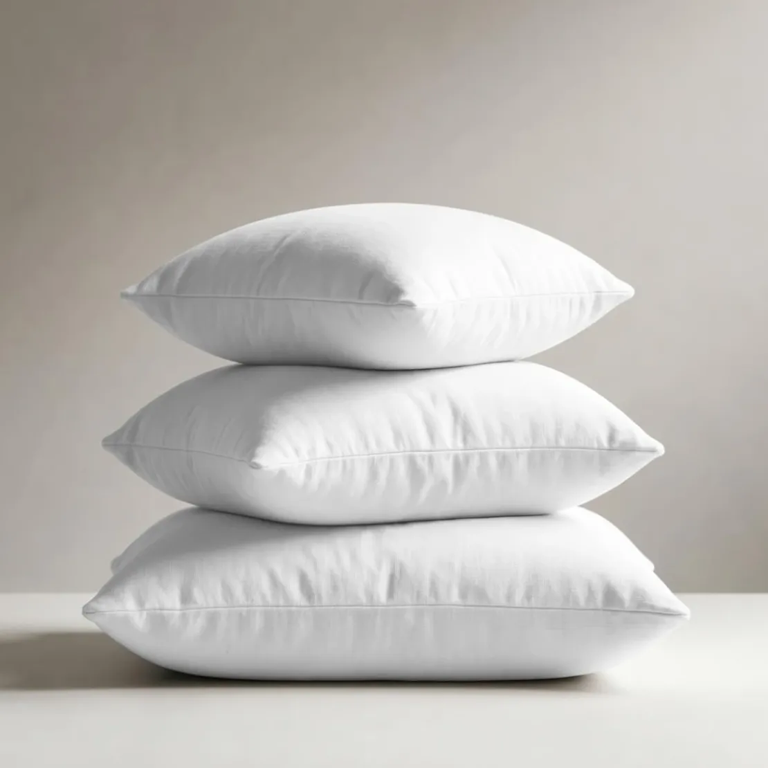 3S. x TertioTaie d'oreiller ou taie de traversin coton - Blanc