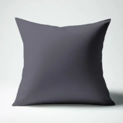 3S. x TertioTaie d'oreiller ou Taie de traversin polycoton - Gris - Anthracite