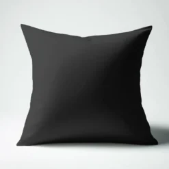 3S. x TertioTaie d'oreiller ou Taie de traversin polycoton - Noir