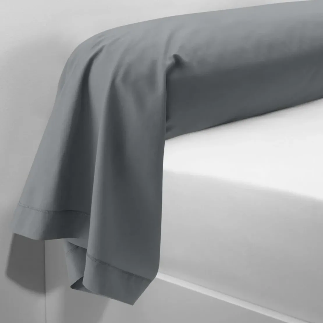 3S. x TertioTaie d'oreiller, taie de traversin coton Sanitized® - Gris