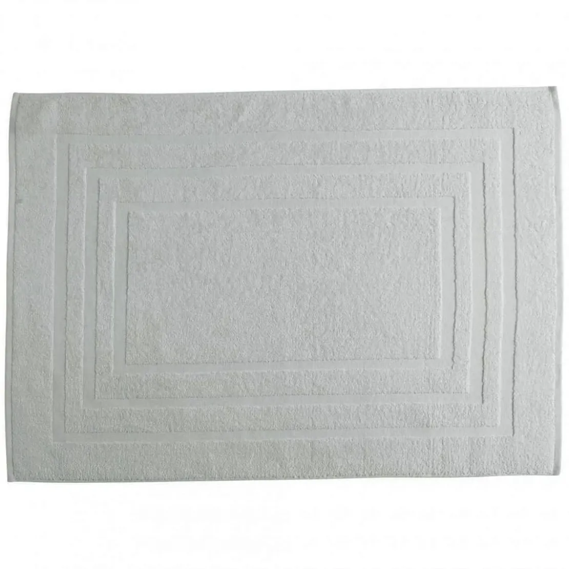 3S. x TertioTapis de bain en coton éponge 1000 gm² - gris perle