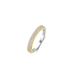Ti SentoBague femme Ti Sento - 12366ZY Argent 925/1000 Doré