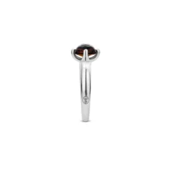 Ti SentoBague Ti Sento 12179TB - argent pierre synth. Marron translucide serti griffes Femme