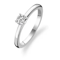 Ti SentoBague Ti Sento 12110ZI - Bague Argent Serti Griffé Zirconium Ti Sento Bijoux