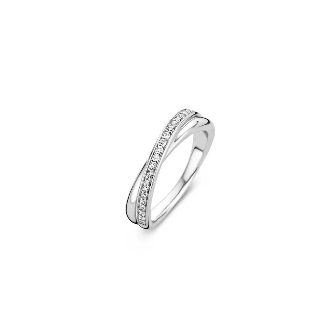 Ti SentoBague Ti Sento 1953ZI - Bague Argent Cristaux Blancs Femme