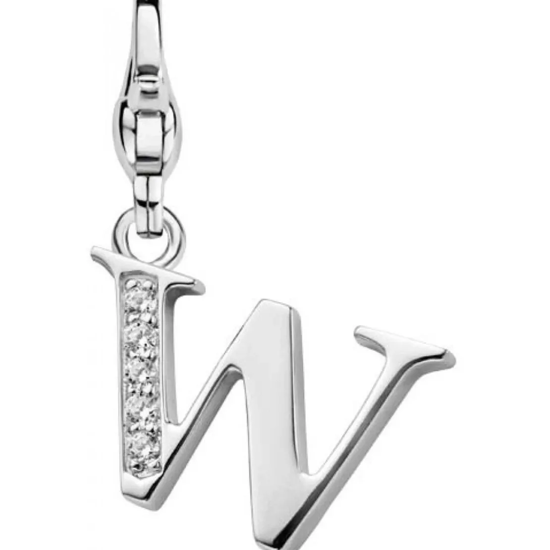 Ti SentoCharm Ti Sento 8366LW - Charm Lettre W Ti Sento Bijoux