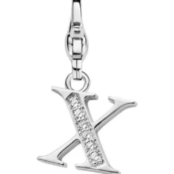 Ti SentoCharm Ti Sento 8366LX - Charm Lettre X Ti Sento Bijoux