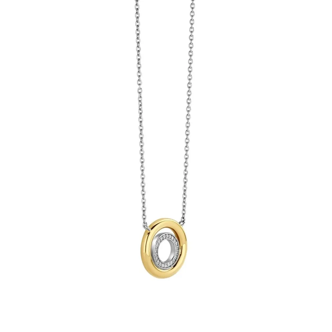 Ti SentoCollier Femme Ti Sento - 34105ZY-42 Argent 925/1000 Doré