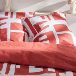 TodayHousse de couette en coton SUNSHINE 17.32Rouge